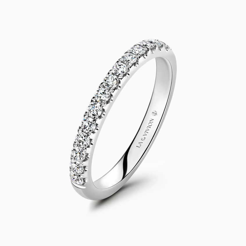 Обручальное кольцо женское с бриллиантами Éternité 0.30 сt - 4U3042