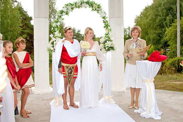 Тематическая свадьба в греческом стиле: фото оформления. Моя большая греческая свадьба