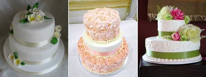 Свадебные торты на заказ в Ташкенте
